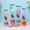 750ML Demon Slayer Cartoon Plastic Gradient Water Cup Portable Leak Proof Water Bottle Student Outdoor Sports Travel Water Cup