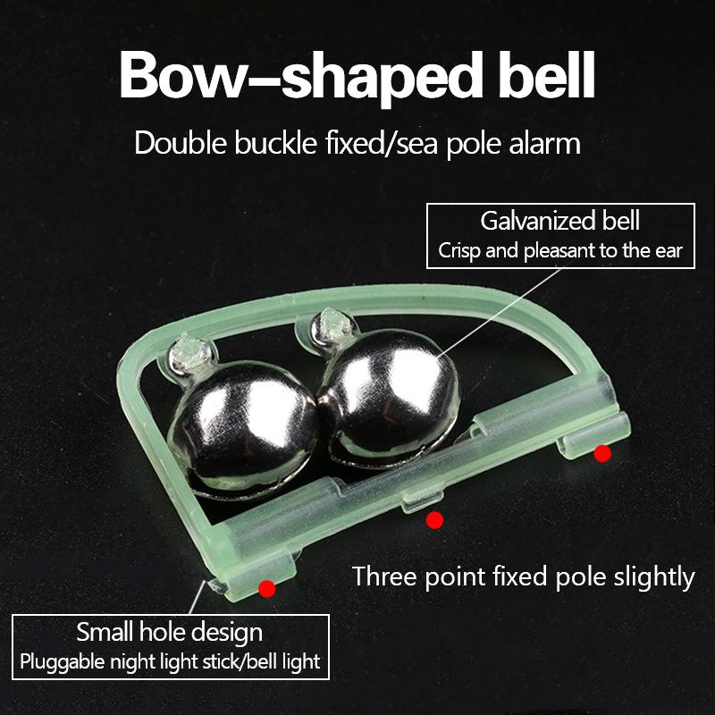 Dzwonek Wędkarstwo Anti-Fall Anti-Fall Wędka Morska Wędka do Rzucania Światło Nocne Indukcja Akcesoria do Wędki Nocnej Alarm do Wędki Morskiej