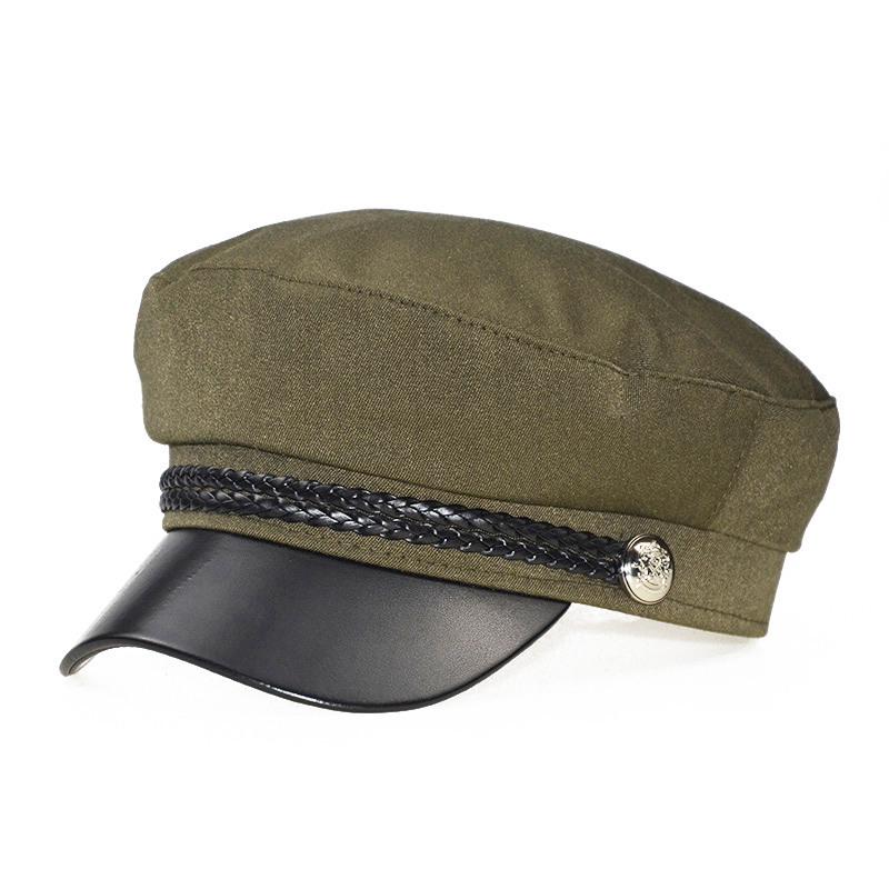 Women's Vintage Octagonal Beret, Newsboy Hat, Casual Imitation Woolen, Plaid, New Fashion, 2024
