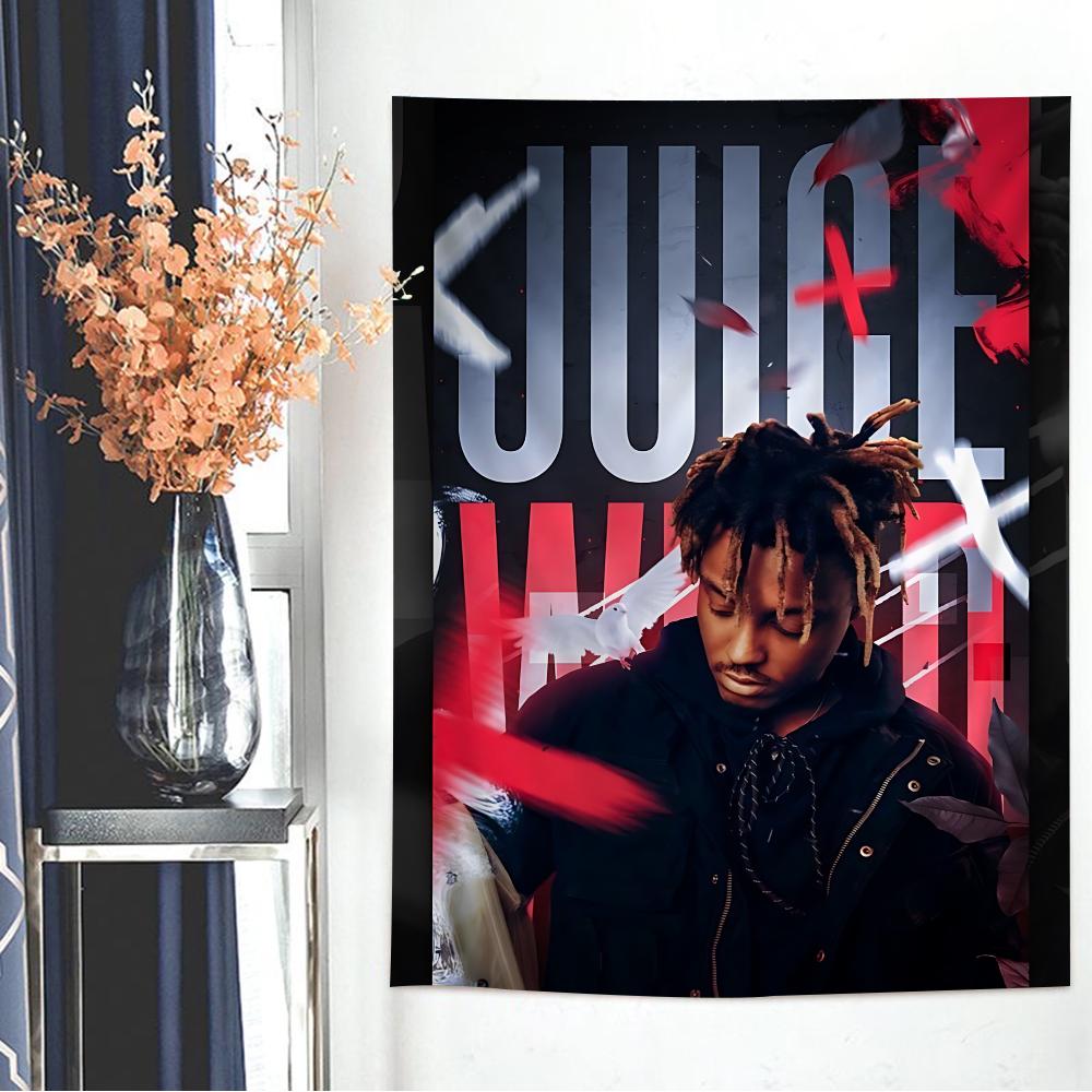 RAP WRLD Juice Anime Hippie Tapestry Features anime artist vibes fits living roomhomedorm decor ideal for wall hanging