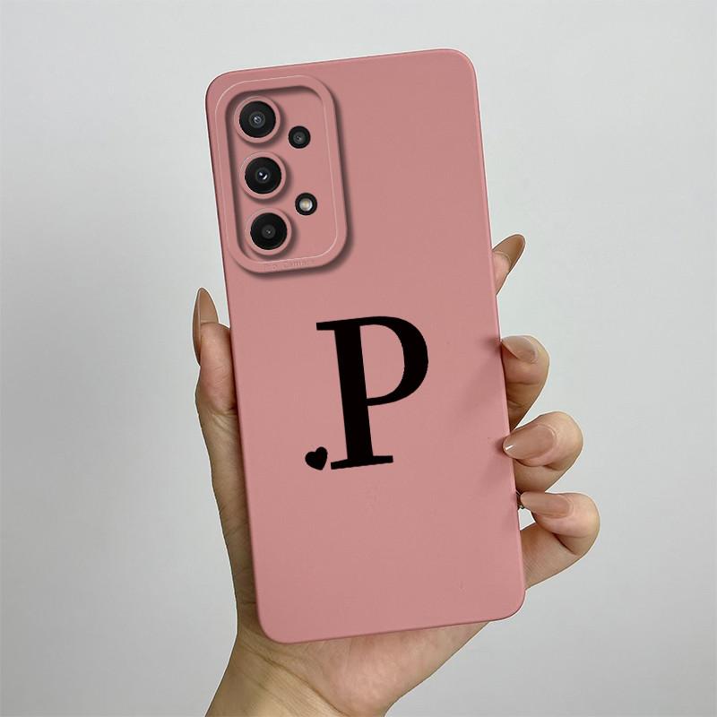 For Samsung A23 Case Galaxy A23 5G Cover SM-A235F SM-A236U SM-A236B Cute Couple Letters Silicon Phone Case Shockproof Back Cover