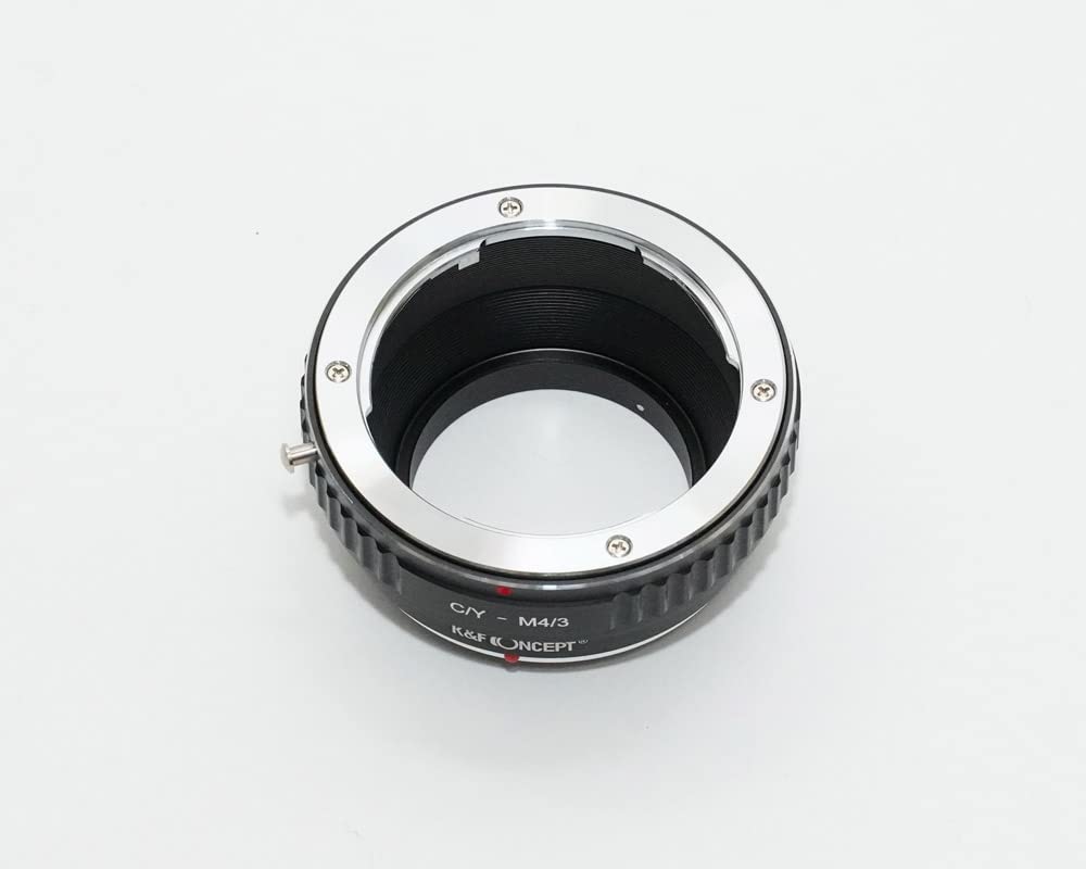 K&F Contax Yashica C/Y-m4/3 Micro Four Thirds Adapter with Lens Cloth (cy-m43 (KFM43))