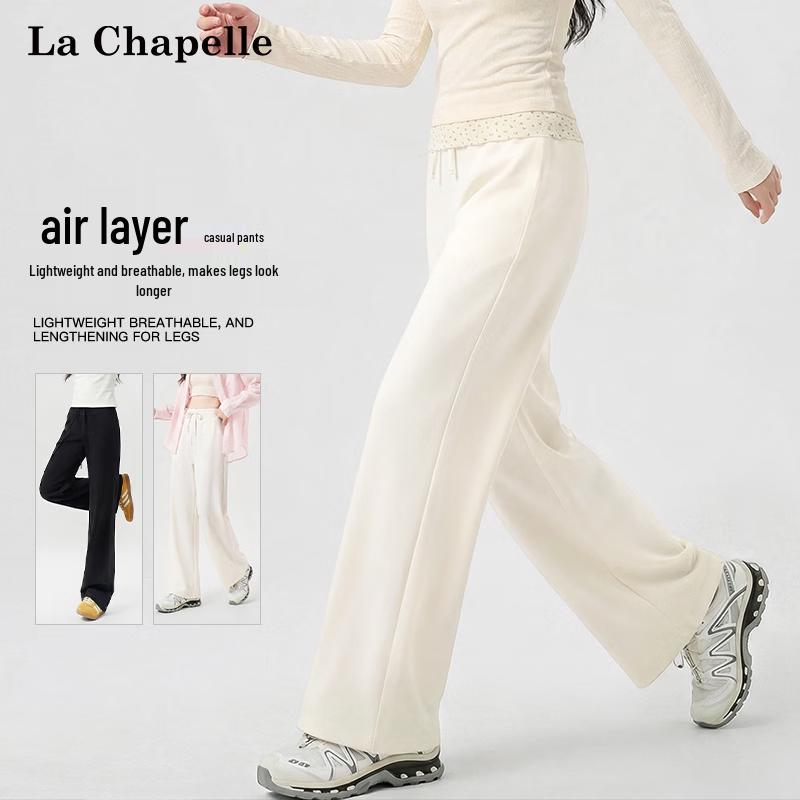La Chapelle Women s Air Layer Wide-Leg Pants L