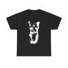 Cute Vintage Kitten Graphic T-Shirt, Kawaii Cat Tee, Minimalist Grunge Aesthetic Shirt, Y2K India Unisex Gift for Cat Lovers