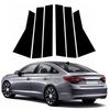 Car Central Middle Column PC Window Trims Decoration B C Pillar Strip Car Good for Hyundai Sonata 2015-2019