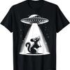Chinchilla Dad Mom Lover - Funny Alien UFO T-Shirt