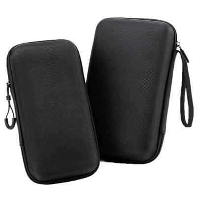 New Hard Shell EVA Storage Box Mini Black Zipper Earphone Case Portable Pouch Carrying Bag Digital Accessories