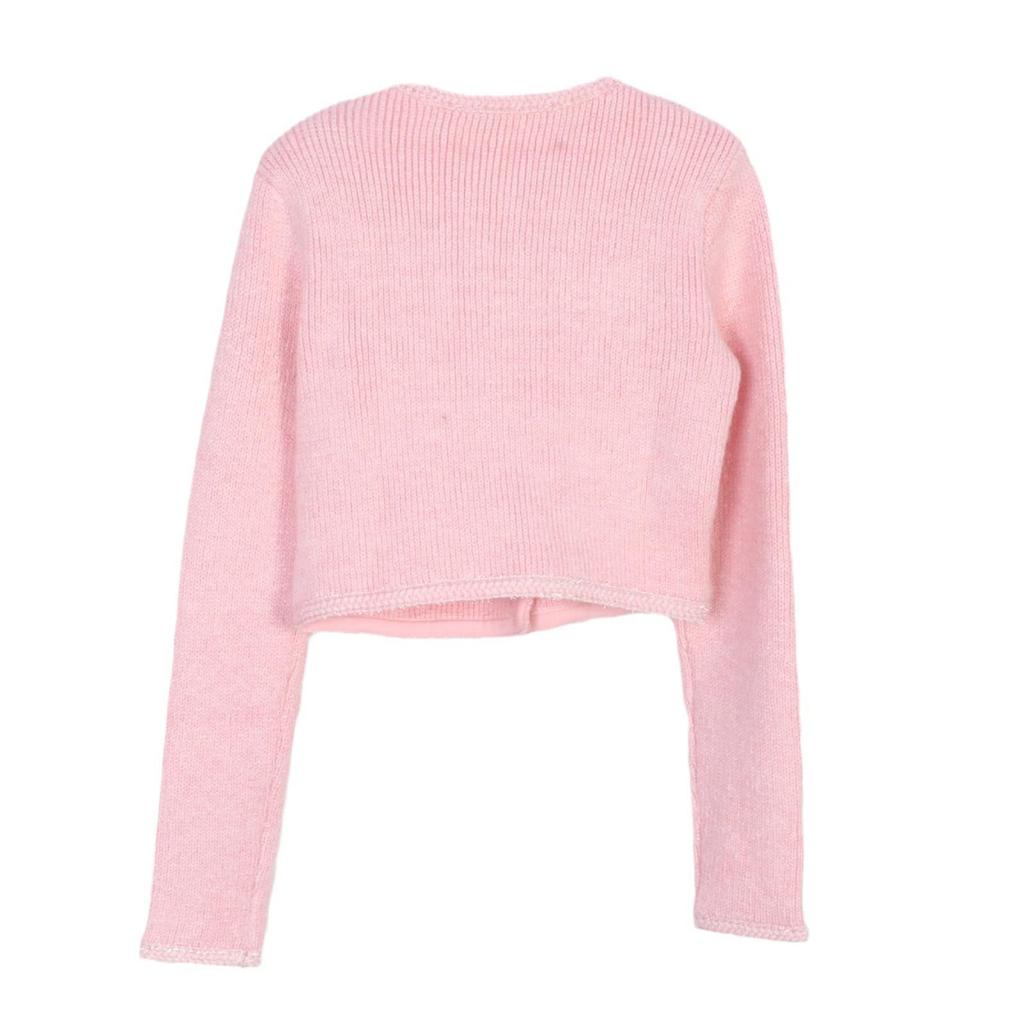 2024 French Autumn/Winter Sweet Style Knitted Cardigan & A-line Midi Skirt Set for Women