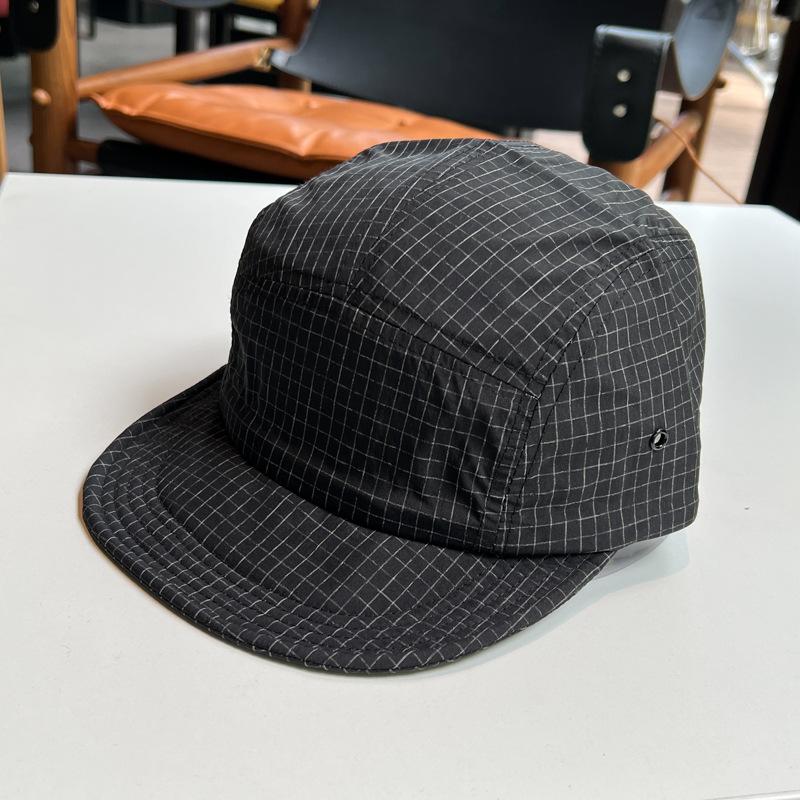 Summer Quick Dry Baseball Cap Women Lightweight Ripstop Sports Cap Breathable Outdoor Running Hat For Men 5 Panel Camp Cap 56-58cm
