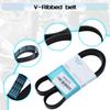 6 Rib Multi V Drive Belt 6PK975 Ribbed V-Belt 03L903137 11287838200 03L903137T For Volvo C30 S40 S80 V50 V70 037903137C 30637495