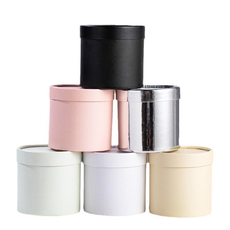 Two Tiny Floral Display Buckets Sturdy Base Gift Wrapping Boxes For Artistic Arrangements Home Or Office Decoration Use