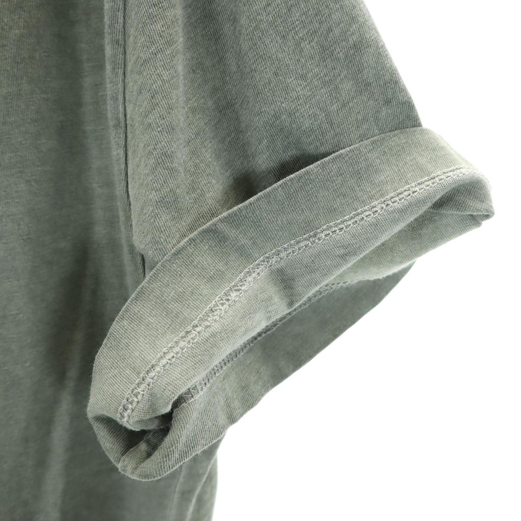 LOST IN ALBION Made In Italy Flower Embroidery Short Sleeve T-shirt M Men's Used