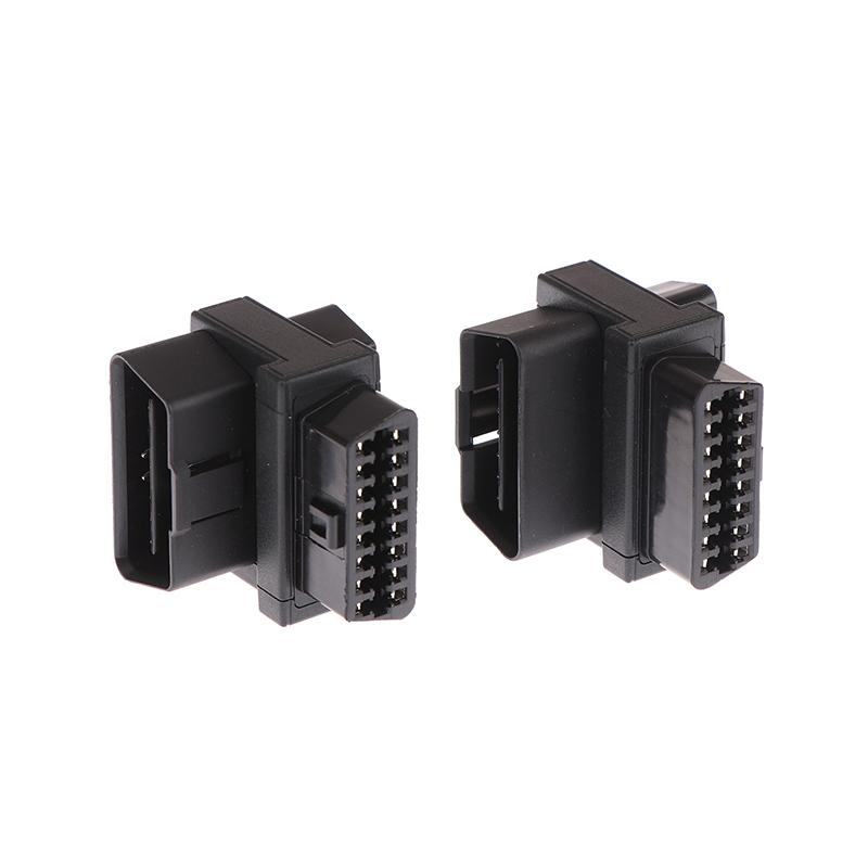 Obdii Cable Converter 16 Pin Male To 2 Female Obd2 Adapter For Diagnostic Extender