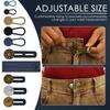 30Pcs Waist Button Extender Adjustable Stretchy Waist Extender No Sewing Instant Waistband Extension for Jeans Dress Pants Skirt
