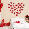Stickers Shopping Mall Window Stickers Valentine's Day Room Stickers Wall Stickers Set Decoration