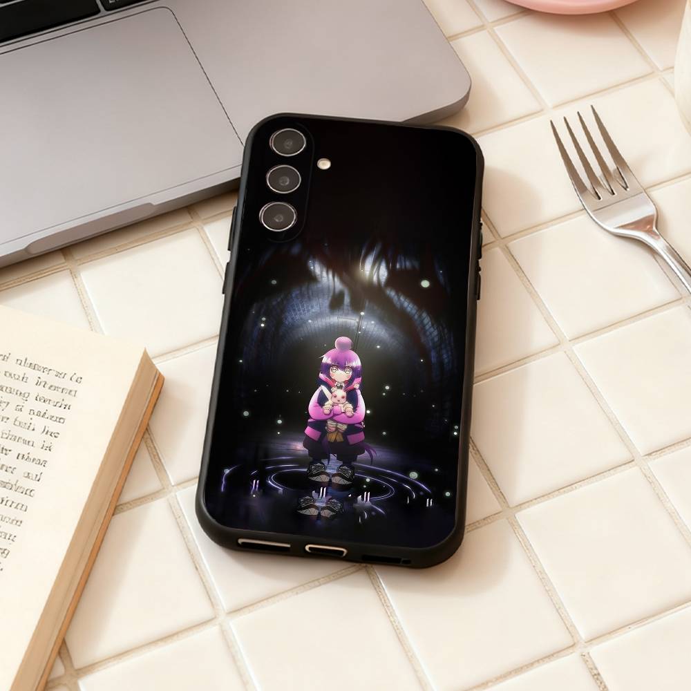 Anime D-Dark G-Gathering phone Case For Samsung Galaxy A73,A72,A71,A70,A53,A52,A51,Others Soft Black Shell