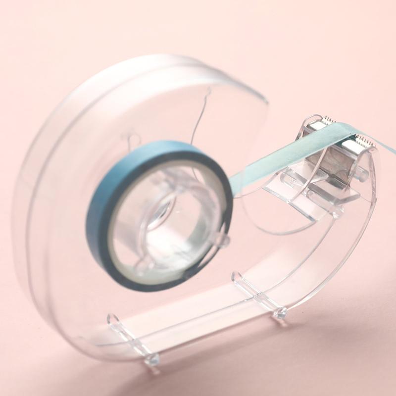 Random Color Tape Dispenser Cutting Student  Tape Dispenser Acrylic Stationery