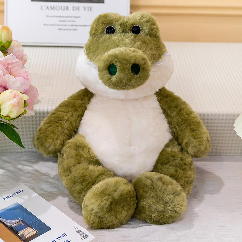 Peluche Elefante Orso Bradipo Coccodrillo Coniglio Per Bambini Con Morbido Cotone Pp Aiuto per il Sonno e Design Confortante