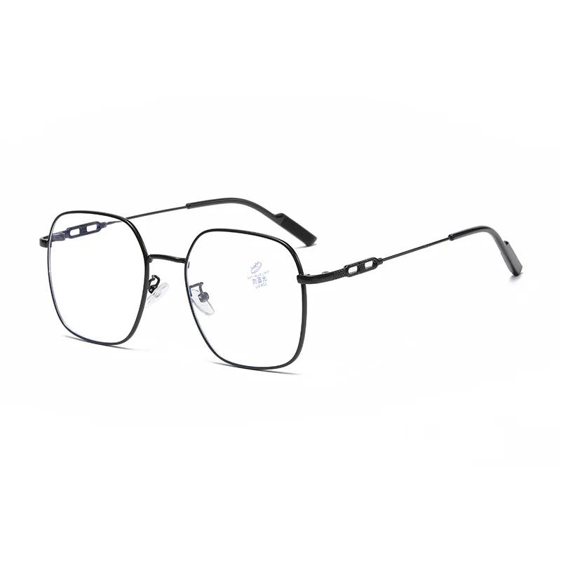 Photochromic Myopia Glasses Women Men Large Frame Eyewear Optical Lenses For Women Eyeglasses 0 To -4.0 Anti Blue Light