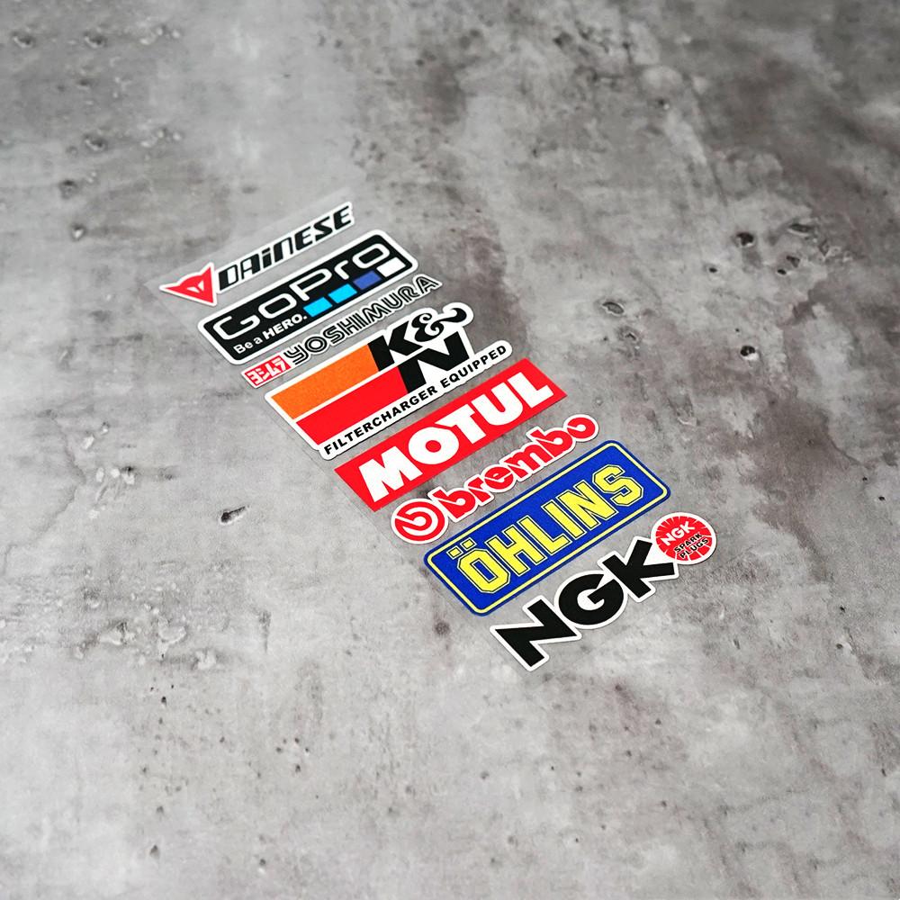 Car Styling Helmet Motorcycle Tank Decals Stickers for Motor Side Body Tmax Tank Tail Side Box Applique
