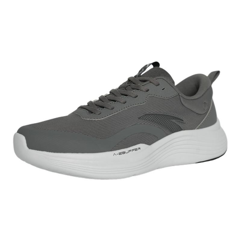 Anta Wuyue Wangyue Comfortable Non-Slip Versatile Low-Top Sports Shoes Men Sneakers Volcanic-Gray 112617766R-3
