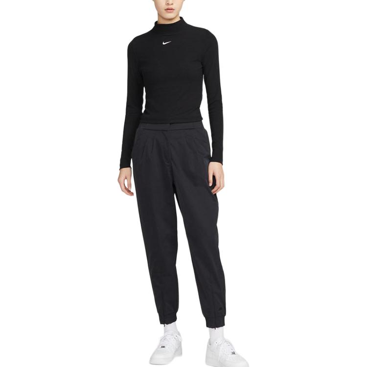 New Nike Crop Tops Women's Black DV7881-010