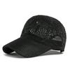 Casual Breathable Knit Hat Retro Adjustable Cap High Quality Mesh Hat  Hiking Outdoor