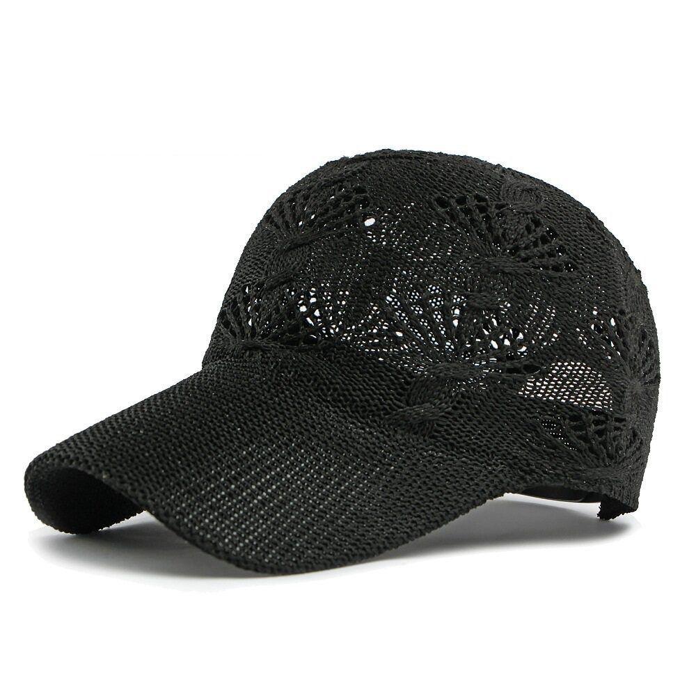 Casual Breathable Knit Hat Retro Adjustable Cap High Quality Mesh Hat Hiking Outdoor