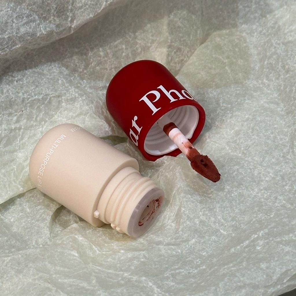 Phantom Bear Multi-Use Cream: Long-Lasting Matte Velvet Lip Glaze