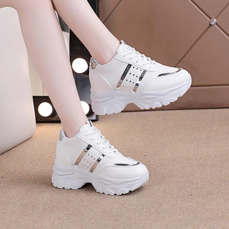 Women Sneakers Spring Inner Increase Shoes Comfortable Casual Platform Tennis Sneakers Women Zapatos De Mujer
