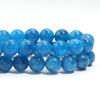 6 8 10mm Natural Apatite Stone Beads Blue Round Loose Spacer Beads For Jewelry Making DIY Crafts Bracelets Necklace Accessories