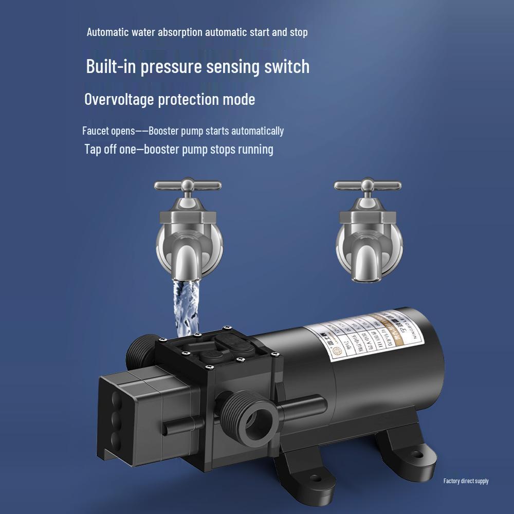 Leishi Tai Self-Priming Household Water Purifier Booster Pump - Mini Automatic Diaphragm Pump