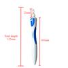 Portable Spiral Ear Wax Remover Tool Ear Cleaner with Soft Silicone 16 Replacement Tips Simply To Grab Extract Earwax