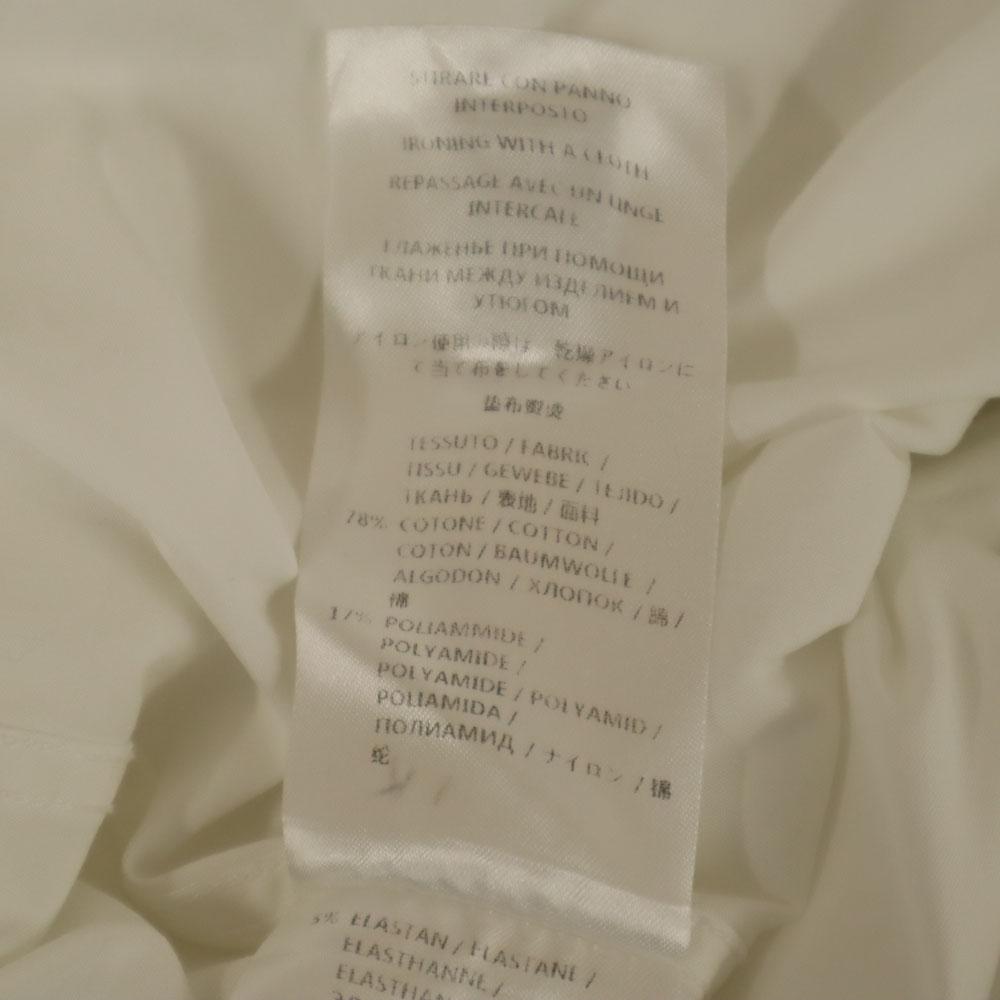 Gucci Made In Italy Long Sleeve Button Down Shirt 42 White Men's Used