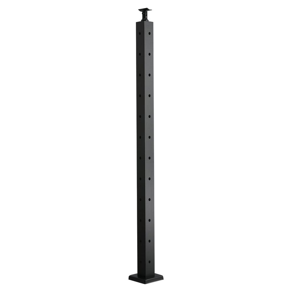 VEVRO Cable Railing Post 42x2x2 Inch with L-Shaped Holes 1JZLGZXHS1065S1EW001V0