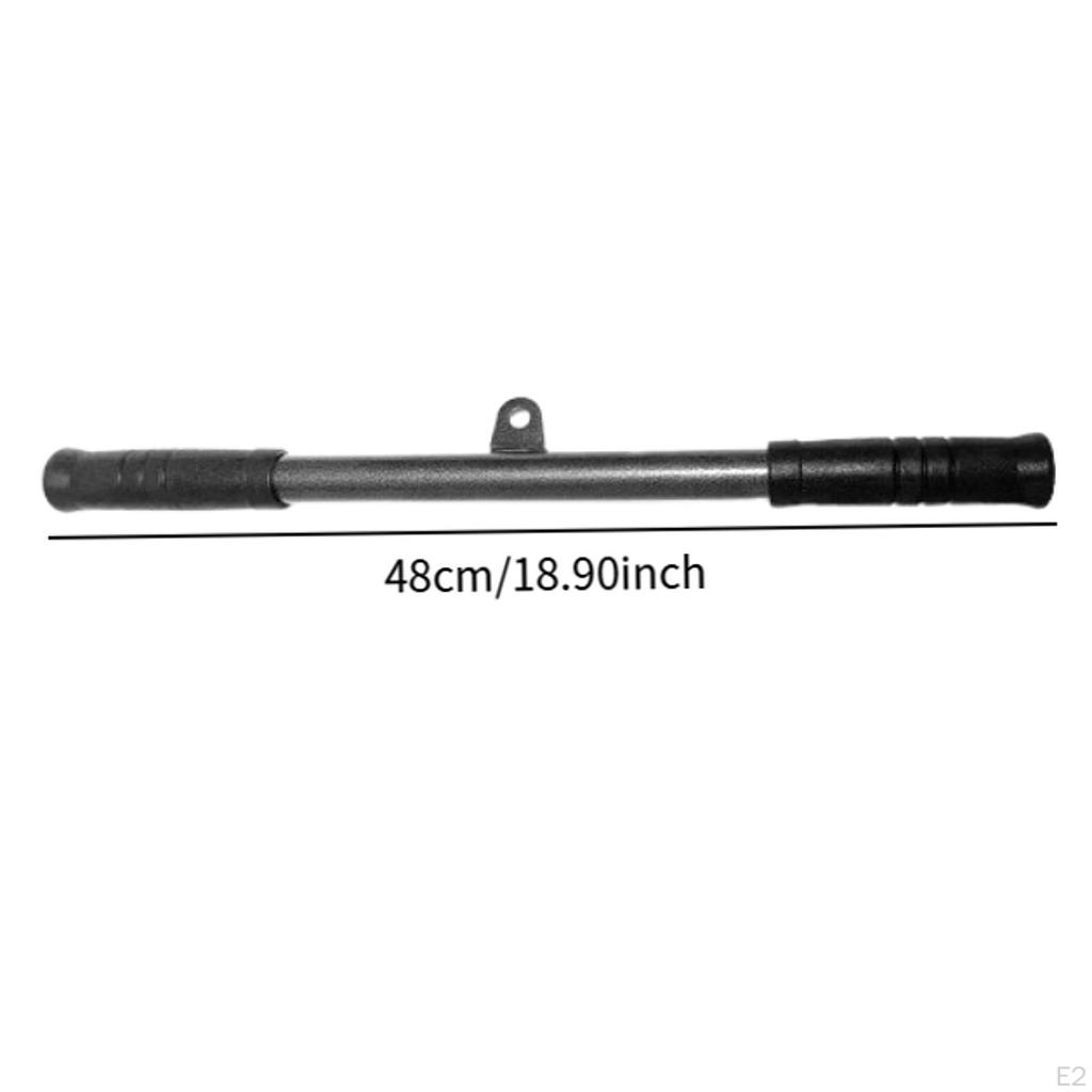 Pulldown Bar LAT Lifting Length 48cm Attachment Arm Tricep for Gym