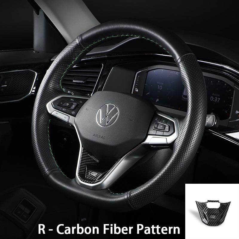 

2026 Hot For Volkswagen VW New R Logo GTI Badge Car Steering Wheel Cover Sequins Sticker For Volkswagen Sagitar Magotan Bora Lav
