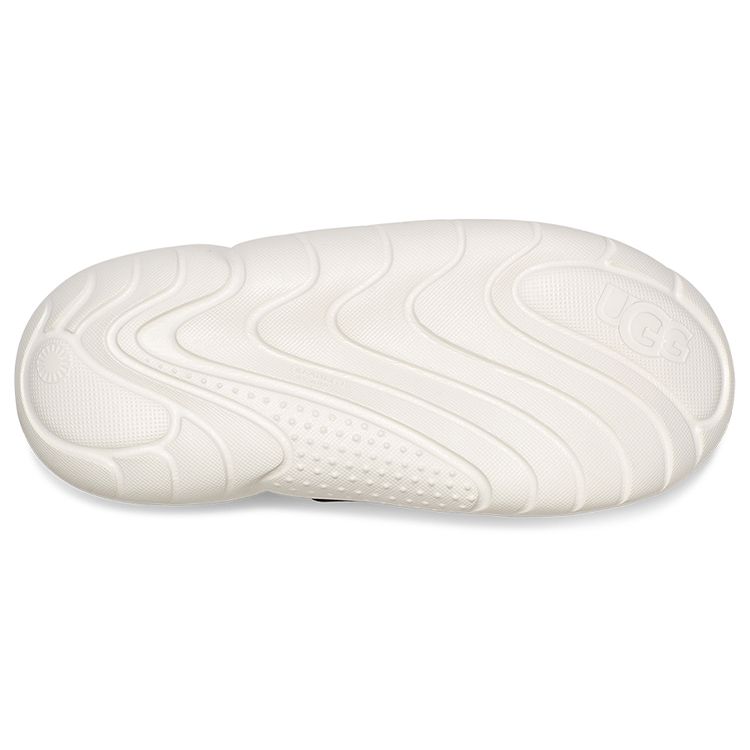 UGG La Cloud Series Fabric Lightweight Breathable Leopard Print Fashion Sandals Women Sandals Sea-Salt 1126951-SSBC