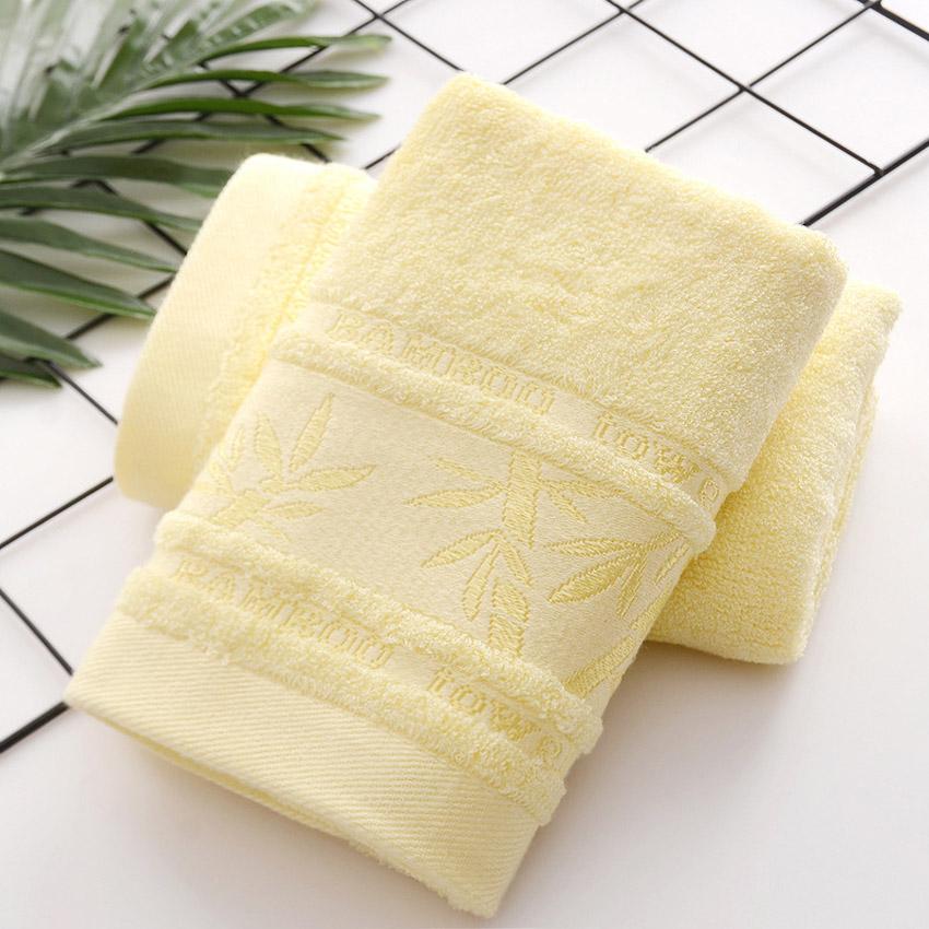 Soft Plain Bamboo Forest Towel Set Bamboo Fiber Spa Beauty Face Towel Hand Bath Sports Towel Home Bathroom For Adults Kids Hotel