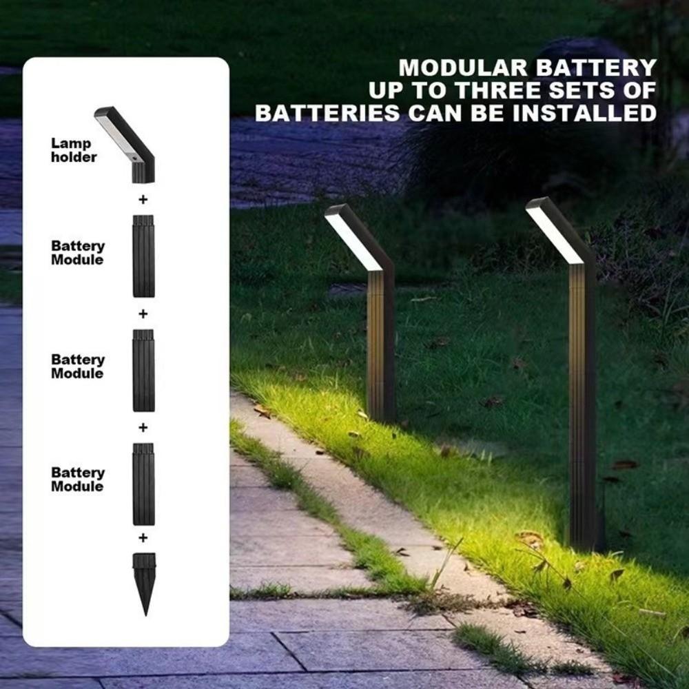 White Light /tri-colour Light Lawn Lights Waterproof Garden Decoration Lights Field Lights