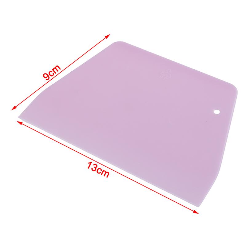 1Pc Trapezoid Cream Cake Scraper Dough Cutter Cake Spatula Pastry Bakery Tools