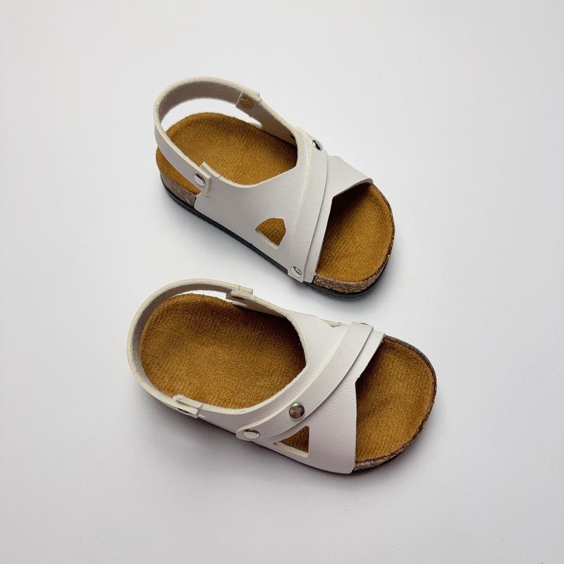 Retro Sommersandalen für Kinder - Jungen & Mädchen Innen-/Außen-Strandschlapfen.