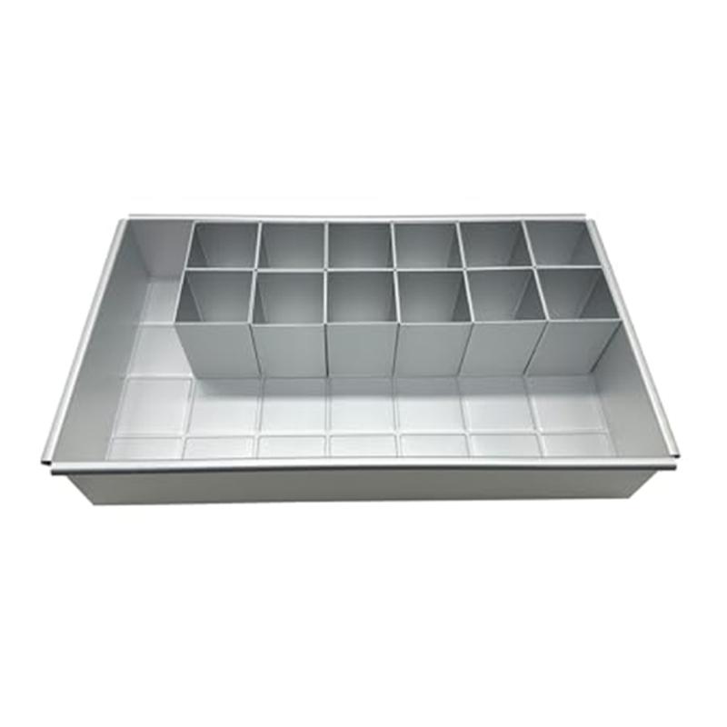 Regulowana forma do ciasta w kształcie cyfr z równomiernym rozprowadzaniem ciepła Nieprzywierające aluminiowe formy do pieczenia dla cyfr liter