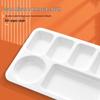 Qianshen Commercial Melamine 6-Compartment Dining Tray Set