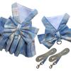 Pet Plaid Skirt Vest Harness & Leash Set for Dogs & Cats