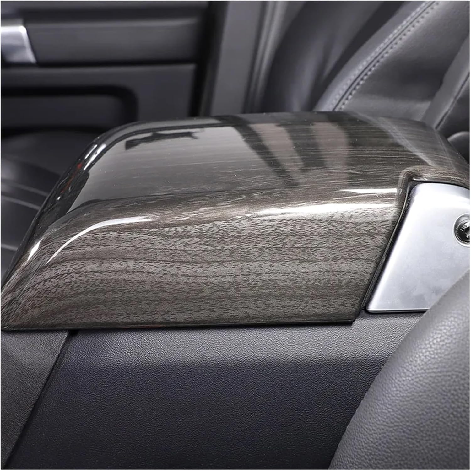 

Совместимо с Land Rover Range Rover Sports 2010-2013 АБС Углеродное волокно Автомобильный Внутренний Ящик для хранения подлокотника Декоративная накладка Аксессуары (цвет : чёрный