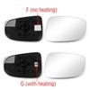 For Mazda 6 Atenza 2018    Car Side Mirror Frame Lower Base Cover Cap Lid Rearview Mirror Lens Glass
