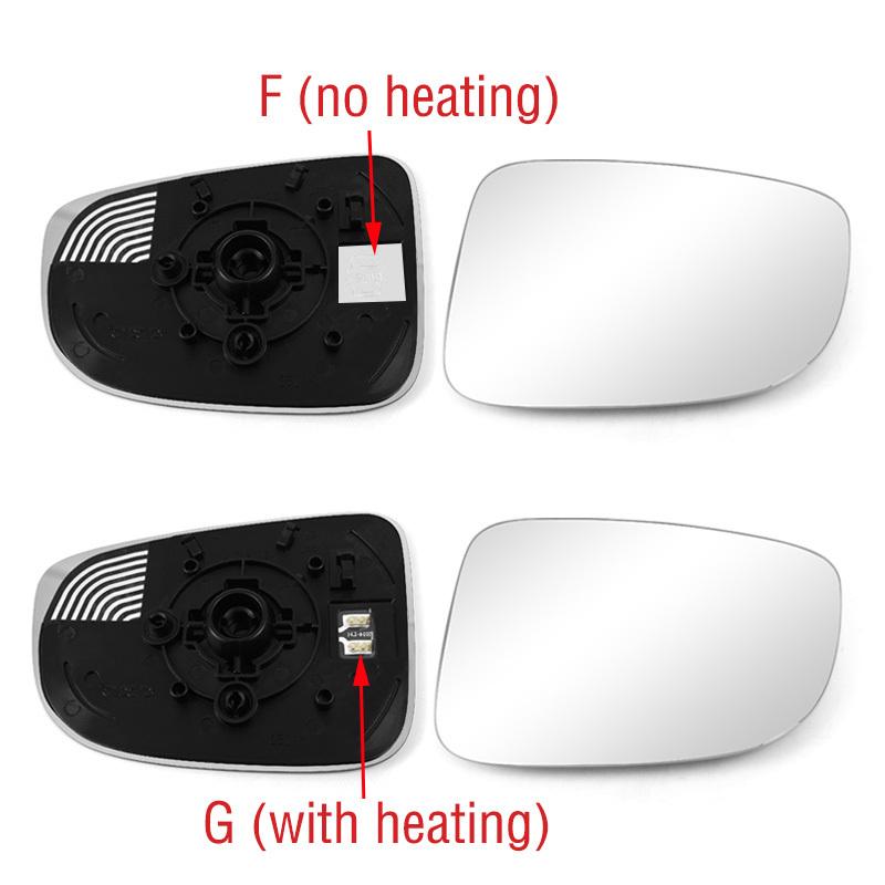 For Mazda 6 Atenza 2018    Car Side Mirror Frame Lower Base Cover Cap Lid Rearview Mirror Lens Glass