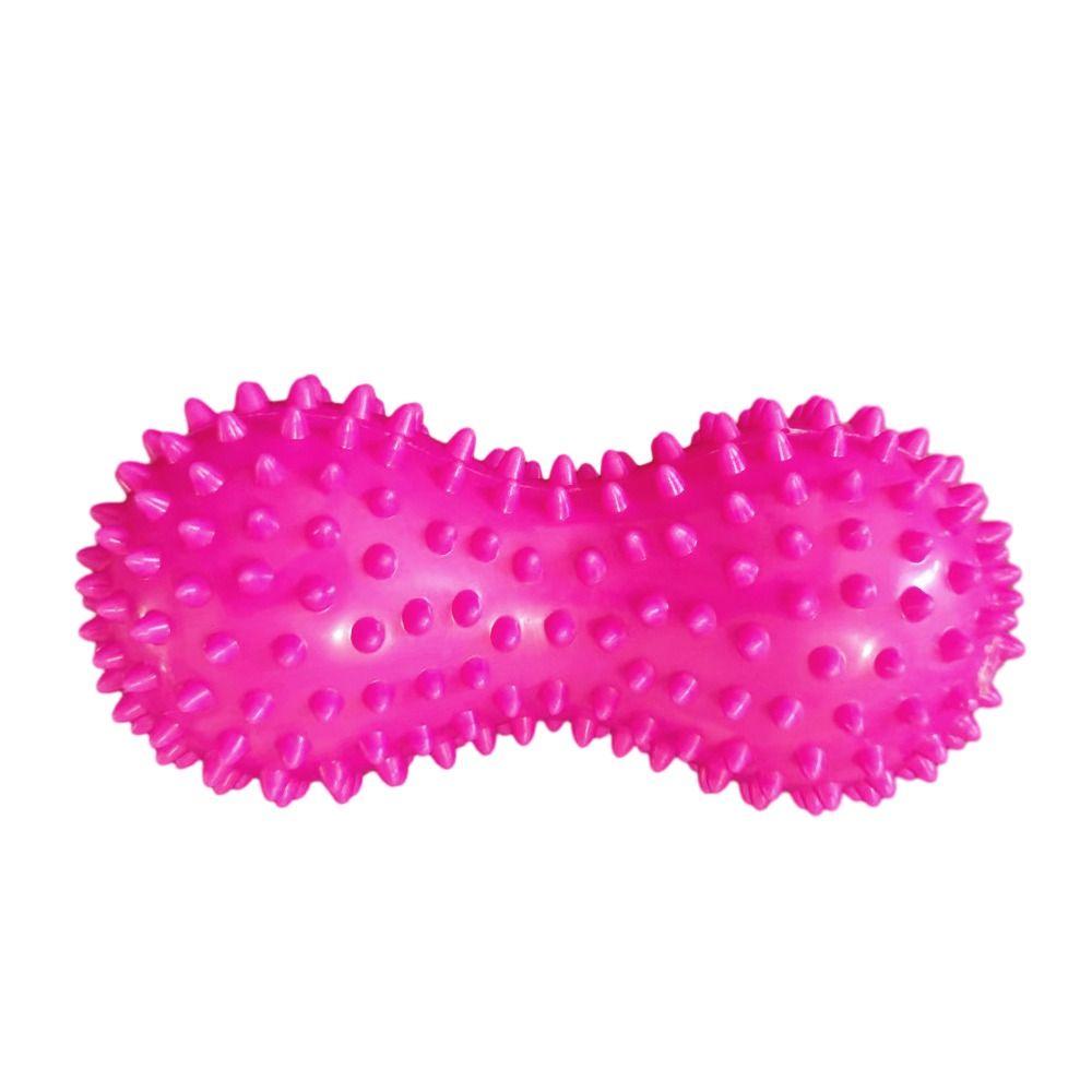 PVC Peanut Spiky Ball Muscle Relax Plantar Fasciitis Poratble Massage Tool
