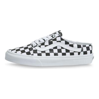 Old Skool Mule Low Top Skate Shoes Unisex Sneakers White Black Checkerboard VN0A4P3Y5GU